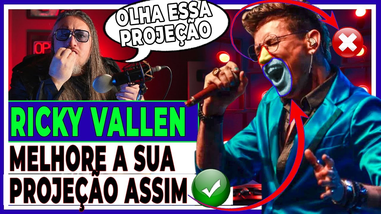 RICK VALLEN, COMO MELHORAR SUA PROJEÇÃO VOCAL(Análise Vocal)