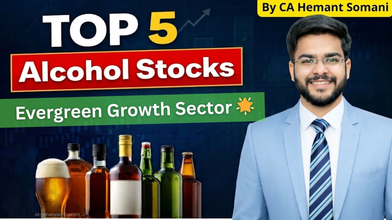 Best Alcohol Stocks of India in 2026 📈 | Top 5 Liquor Shares to Buy Now ? | Multibagger Potential ?