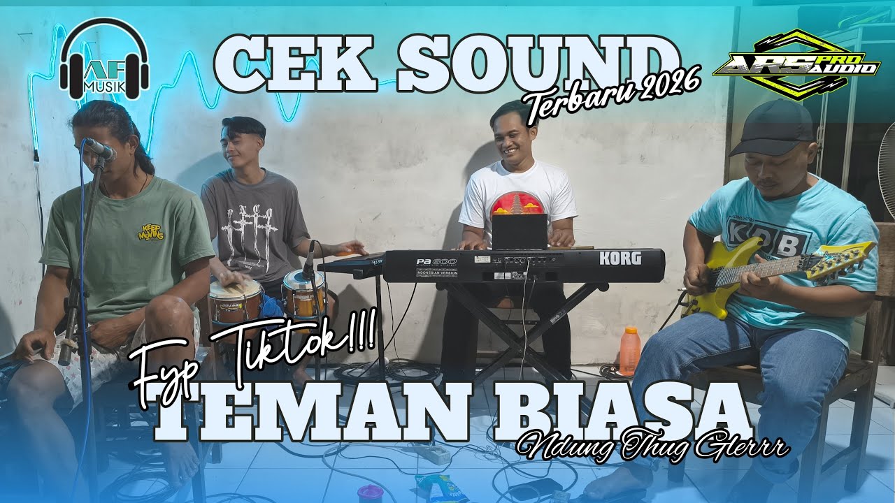 CEK SOUND SEJUTA UMAT//Teman biasa garap kalem pasti anda puas