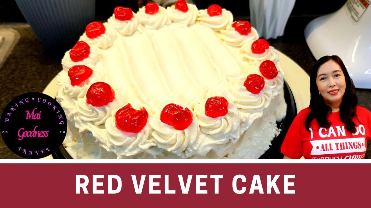 Red Velvet Cake w/ Cream Cheese Frosting  by Mai Goodness | Beginner-friendly | Baking Business