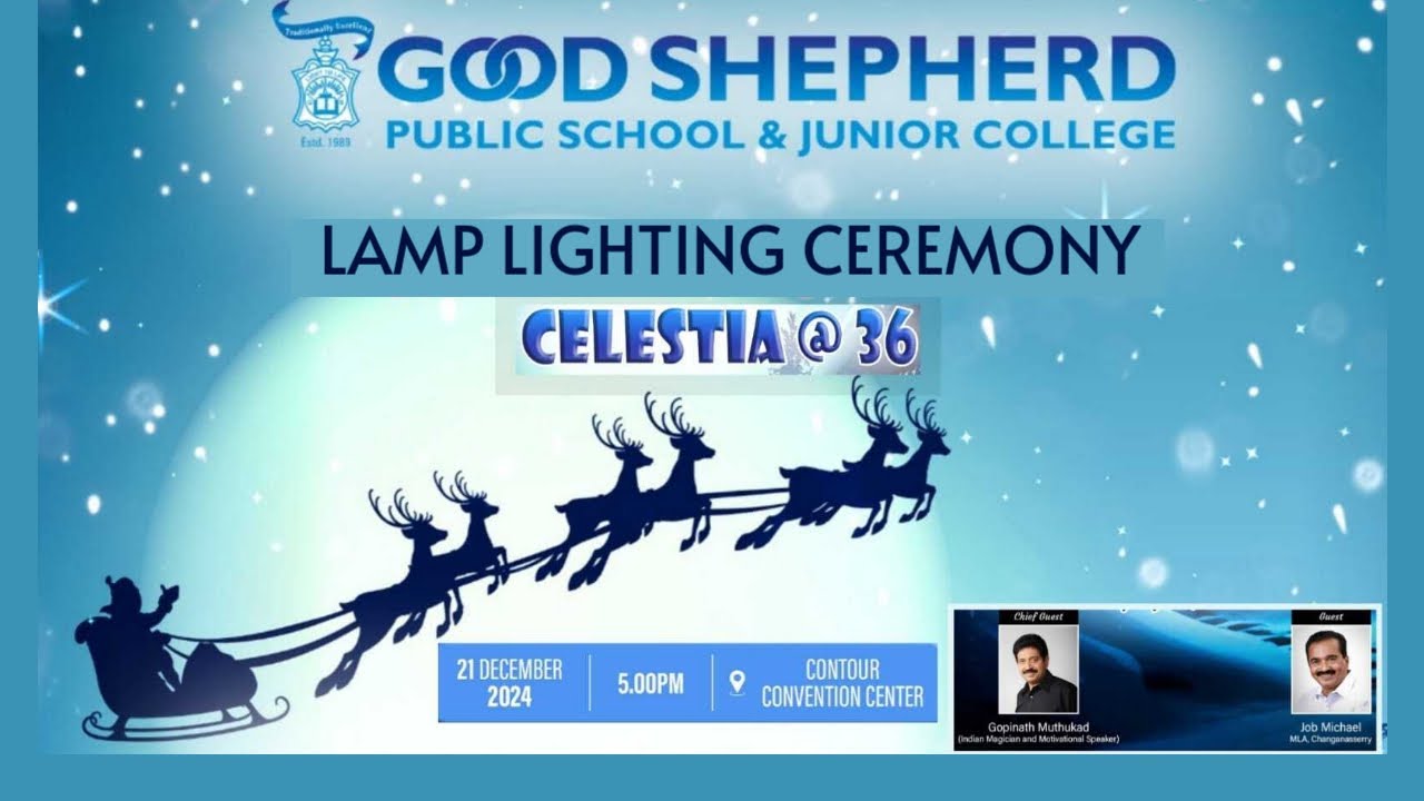 CELESTIA @ 36 GSPS  36th ANNUAL DAY CELEBRATIONS - LAMP LIGHTING CEREMONY