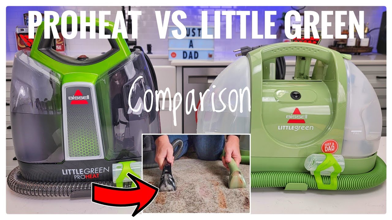 ⚖️ Сравнение Bissell Little Green ProHeat 2513E и Bissell Little Green 1400B