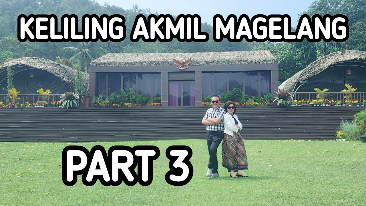 dr. Agus Taolin dan istri saat diundang dan diajak keliling Akmil Magelang Part 3