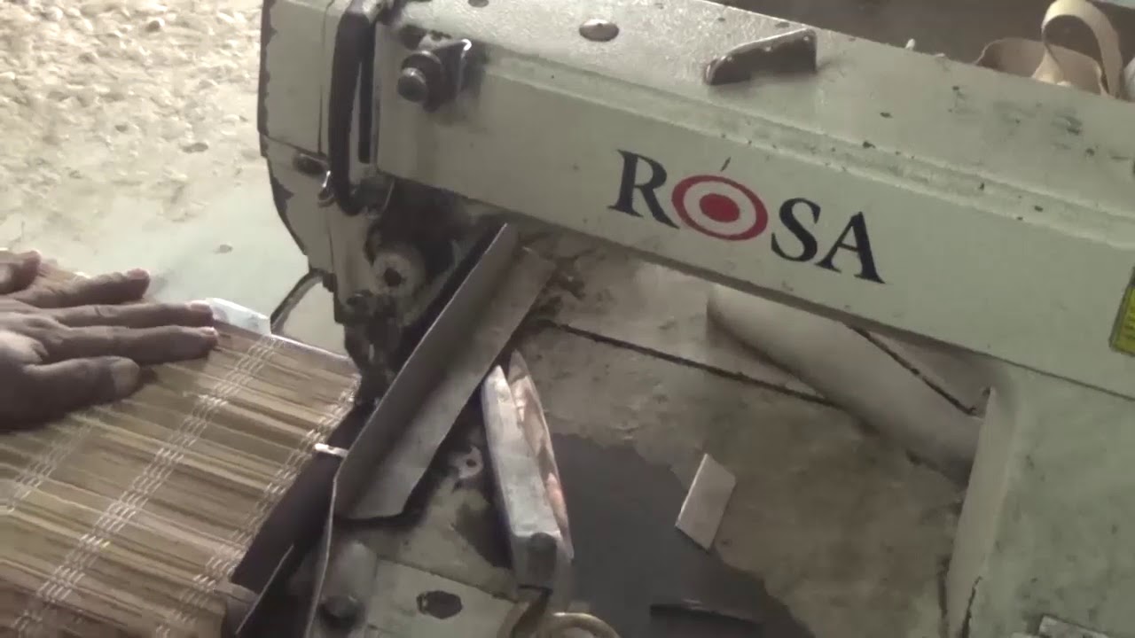 Bamboo Window Mat Weaving - Kerala