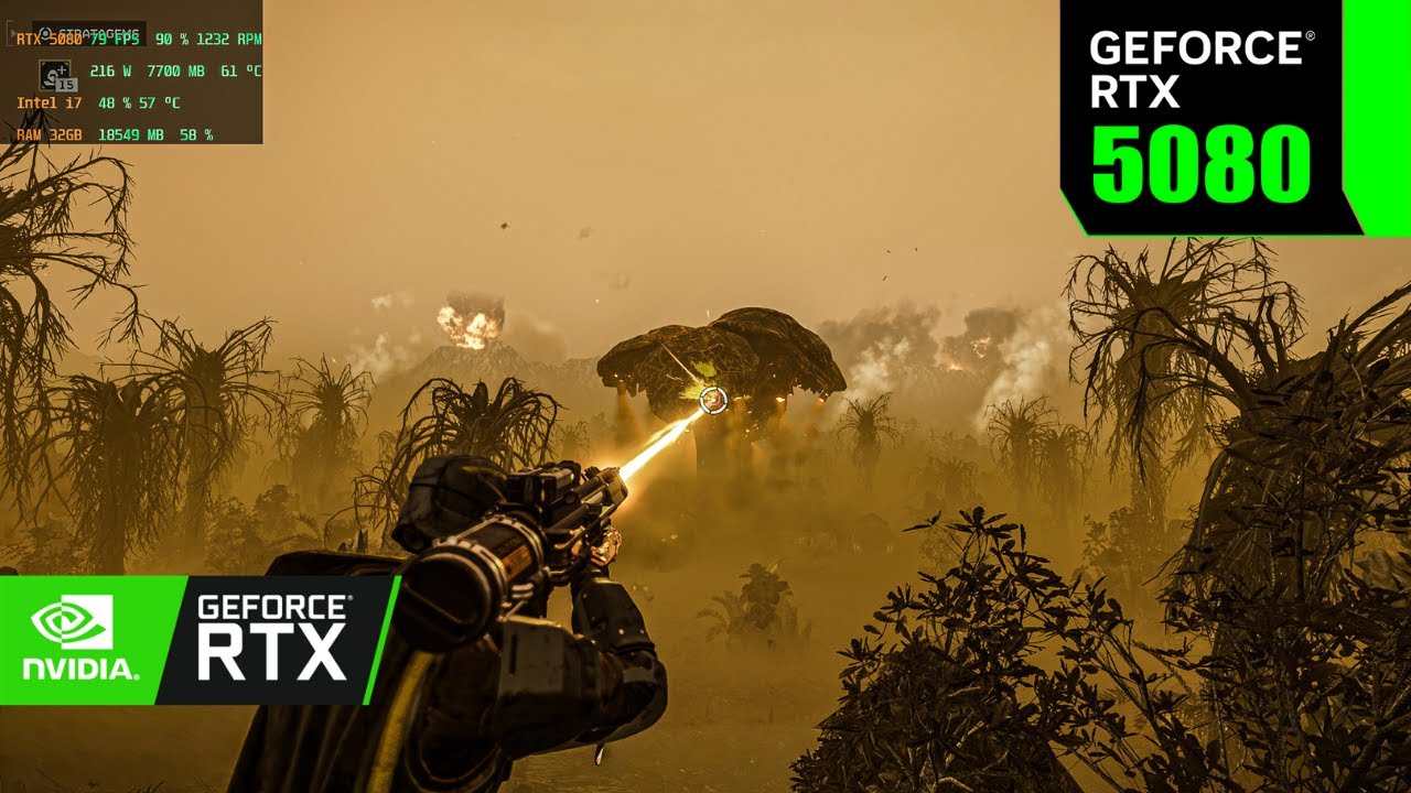 RTX 5080 | HELLDIVERS II MAJOR ORDER [ULTRA GRAPHICS 4K] 32 GB