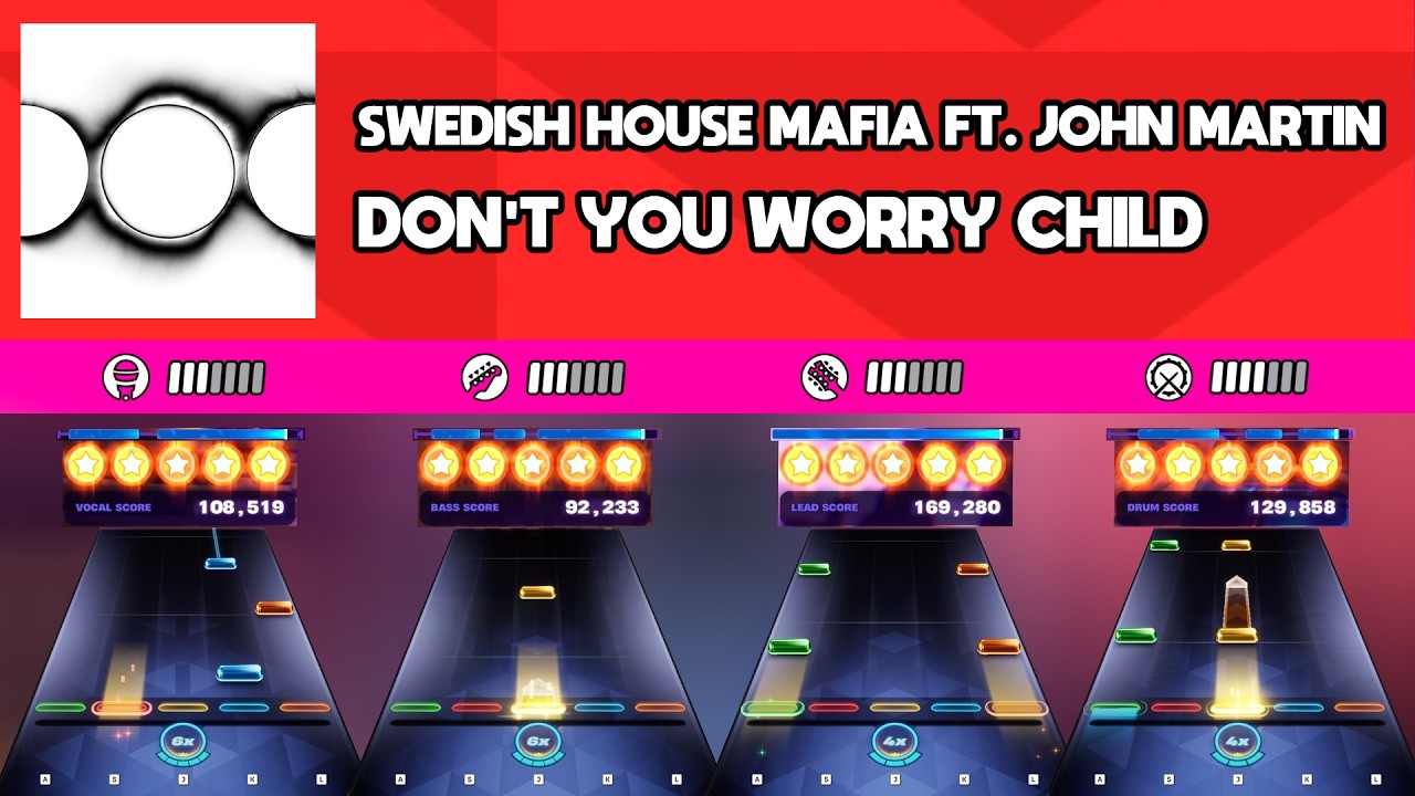 [Fortnite Festival] Swedish House Mafia - Don't You Worry Child || All Instruments Expert 100%