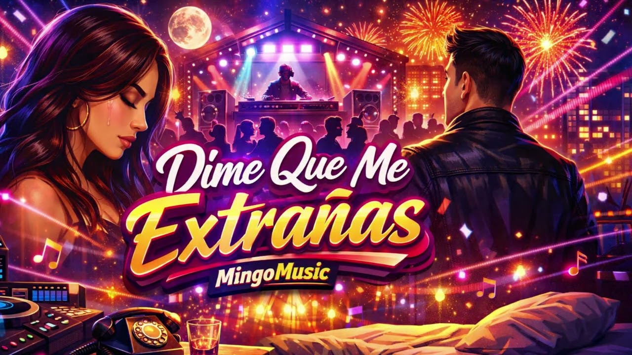 Dime Que Me Extrañas 🌙🔥 | Cumbia Sonidera Romántica para Bailar Pegadito | MingoMusic
