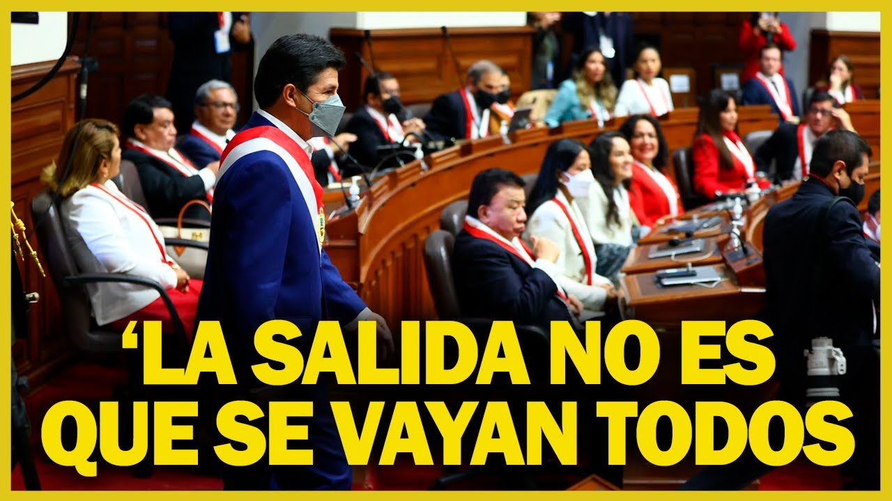 CRISIS POLÍTICA: “No es posible que se vayan todos, la salida tiene que ser institucional”