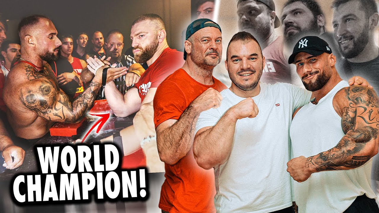 Trainingscamp mit den Besten Armwrestlern der Welt