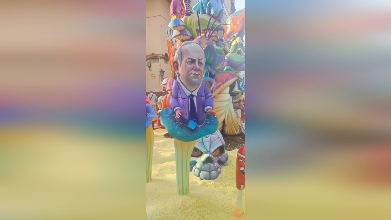 Fiesta de San Juan Alicante!🎭 Удивительные фигуры#Hogueras2025 #Alicante #FiestaSanJuan