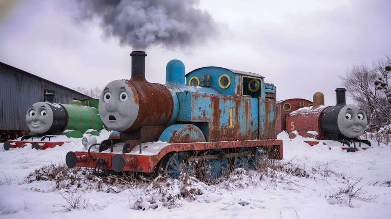 From Rust to Royal Blue – Satisfying ASMR Restoration of Thomas the King!