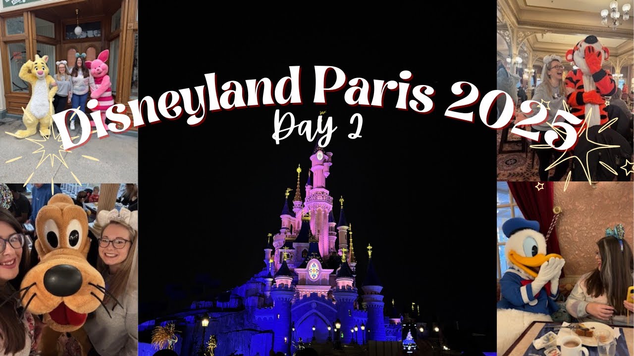 DISNEYLAND PARIS 2025 | Girls Trip | Plaza Gardens Breakfast | Parade | Fireworks | Disneyland Hotel