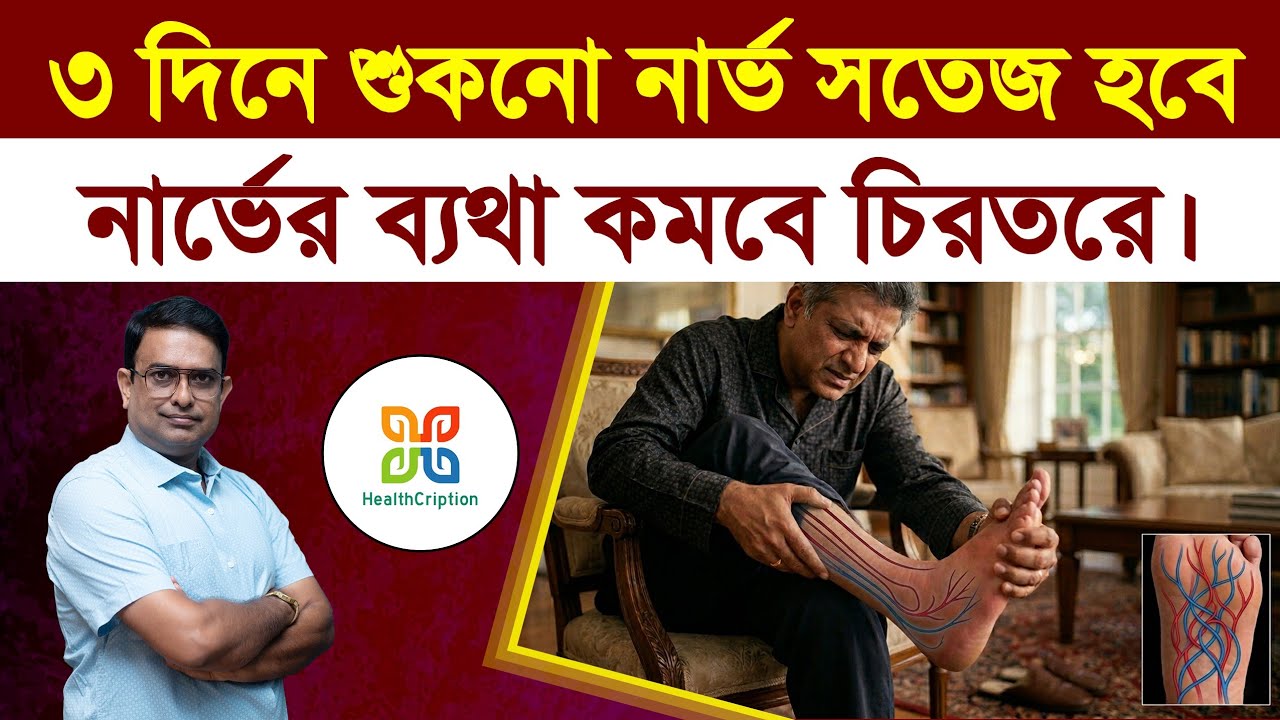 দীর্ঘদিনের পুরনো নার্ভের ব্যথা কমবে সহজেই |5 Magical Foods to Heal Nerve Pain and Rejuvenate Nerves.