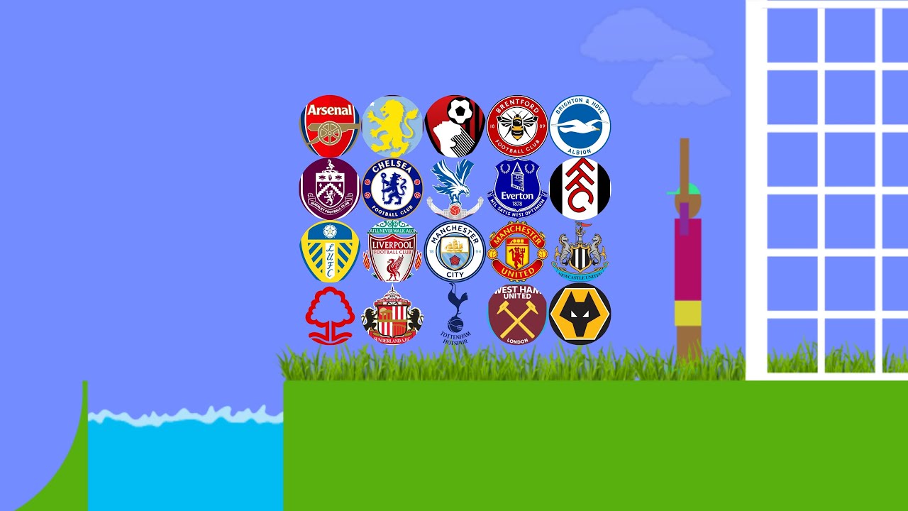 Beat The Keeper - Premier League 2025/26 - Algodoo Marble Race - Matchweek 1