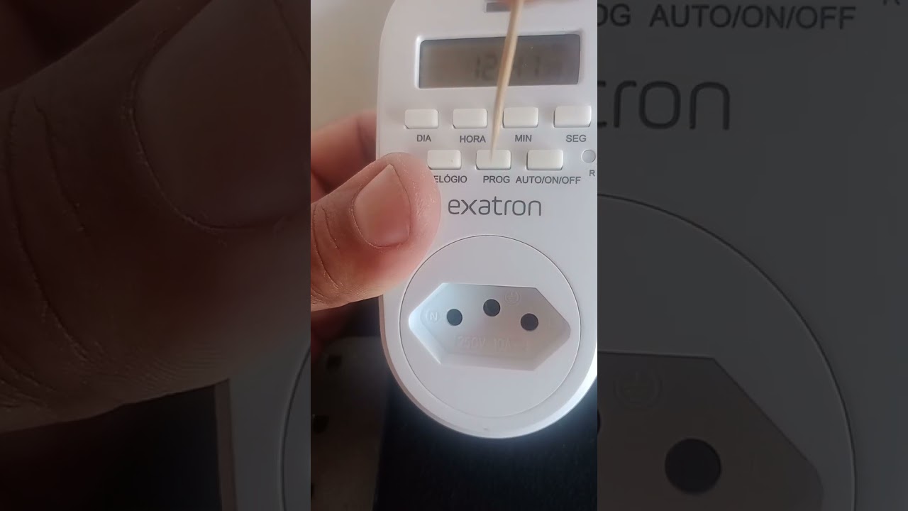 Como programar temporizador digital