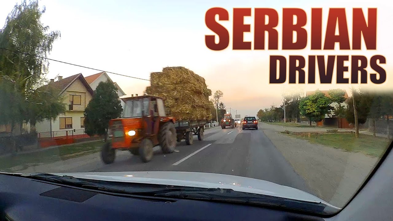 Crazy Serbian Drivers! [Dashcam Compilation]