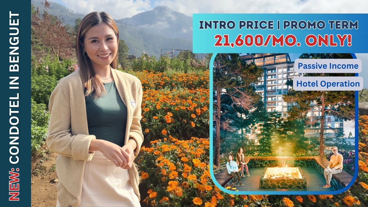 DMCI HOMES CONDOTEL IN BENGUET Moncello Crest | Причины инвестировать | Доход | Расчет | Местопол...