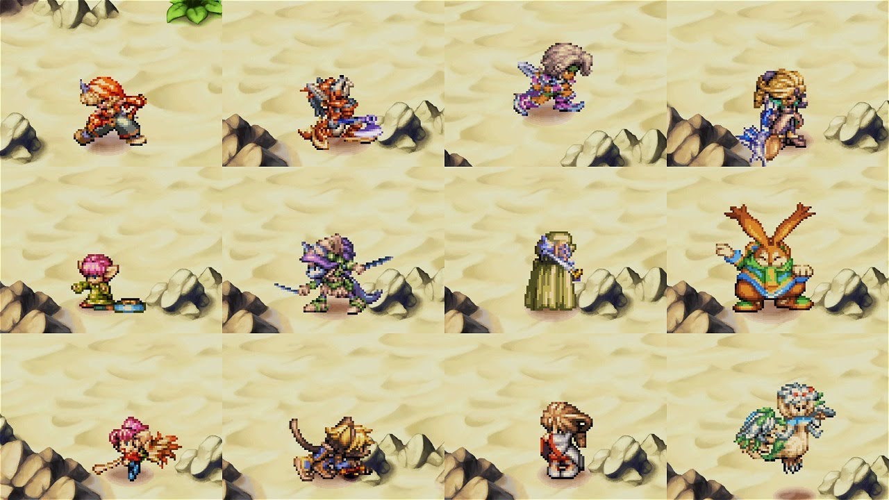 Legend of Mana - Special Techniques and Magic -
