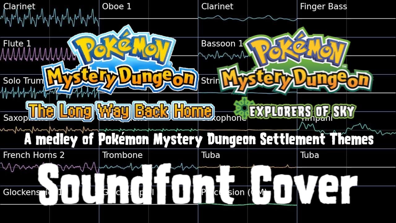 The Long Way Back Home (A Pokémon Mystery Dungeon Town Medley) | PMD2 Soundfont Cover