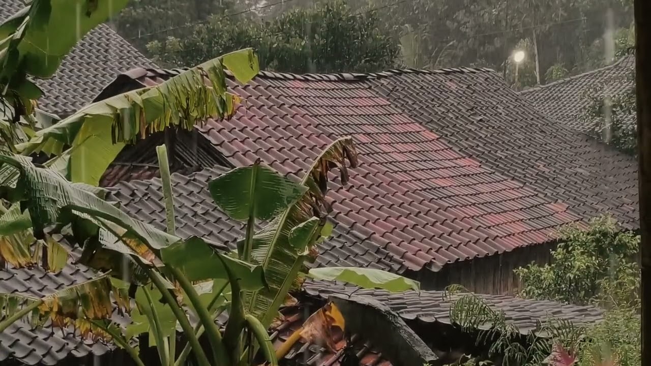 Hujan penghantar tidur 