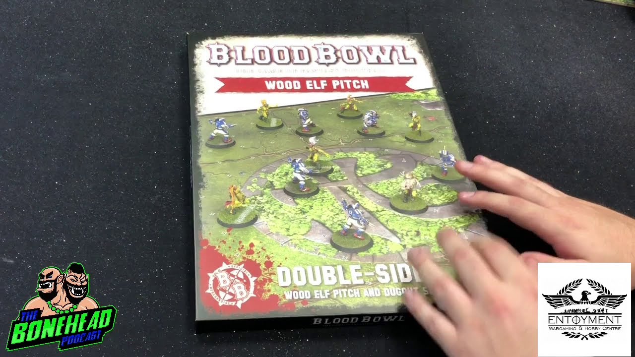Blood Bowl Wood Elf (Athel Loren Avengers) Unboxing - The Bonehead Podcast