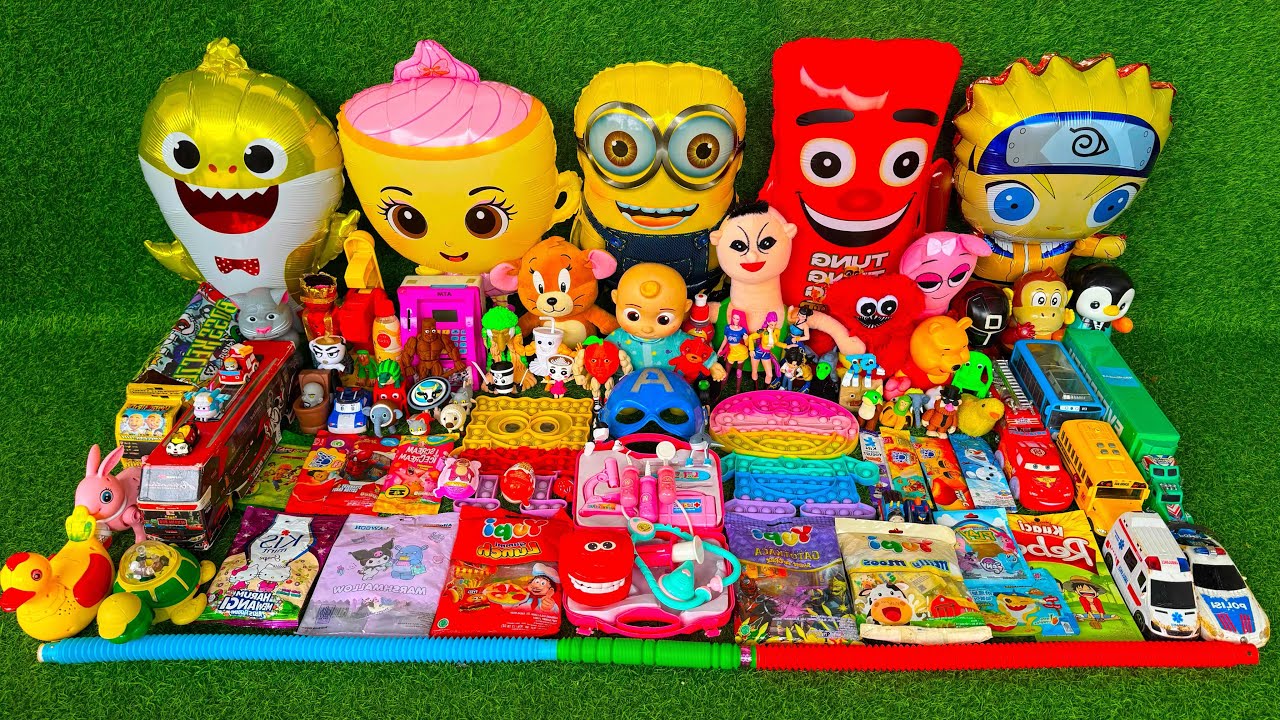 Hunting Es Krim Masak Masakan Dokteran Permen Yupi Baby Shark Marsha and The Bear Bebek Ikan Koi 329