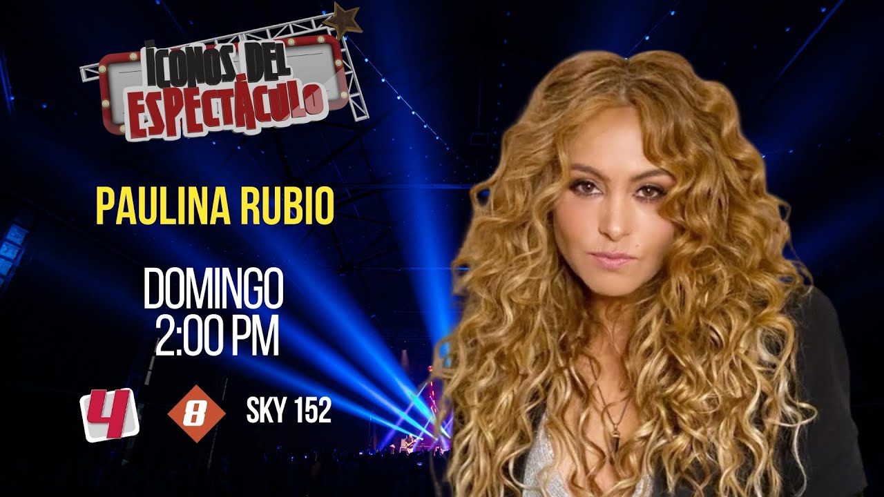 Paulina Rubio en &Iacute;conos del Espect&aacute;culo | Televisa Monterrey