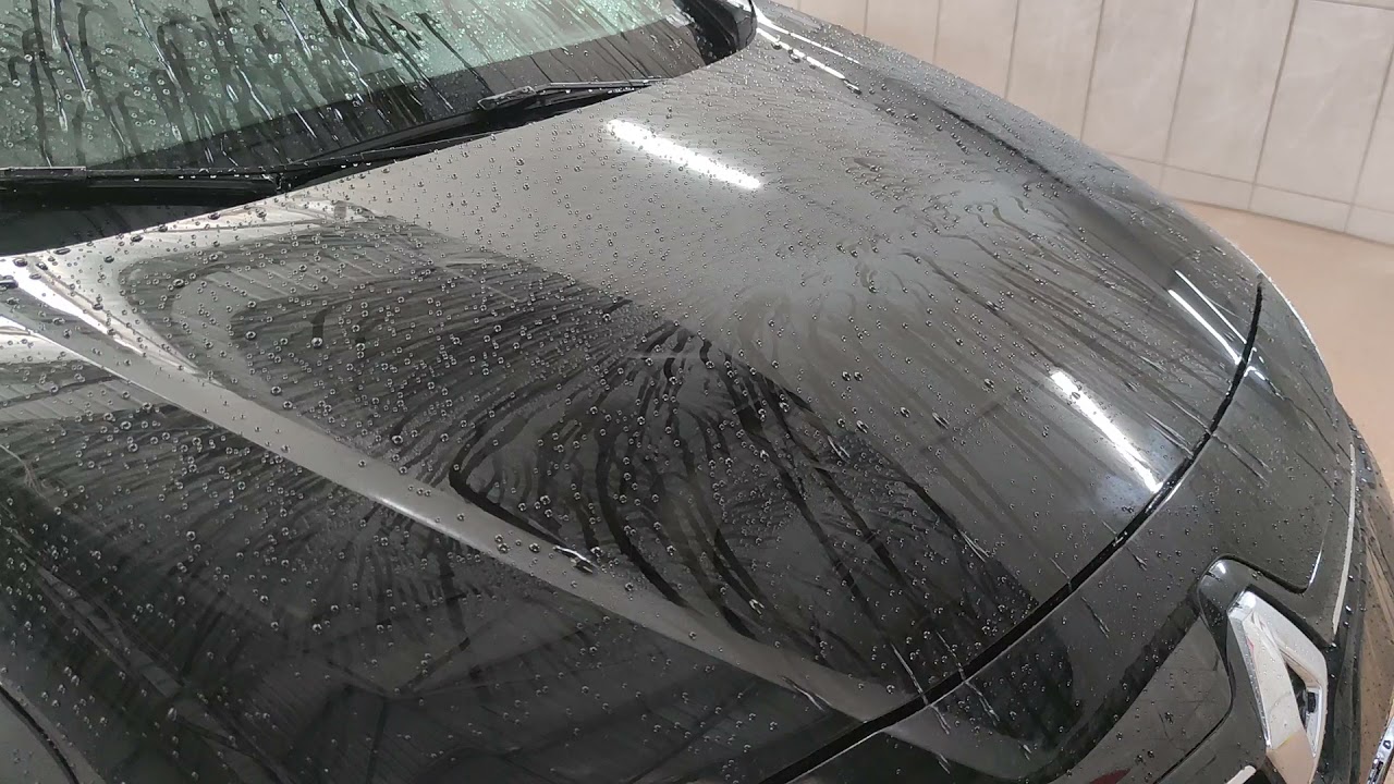 Vonixx Blend Ceramic ve Carnauba Paste Wax Basincli Su Test