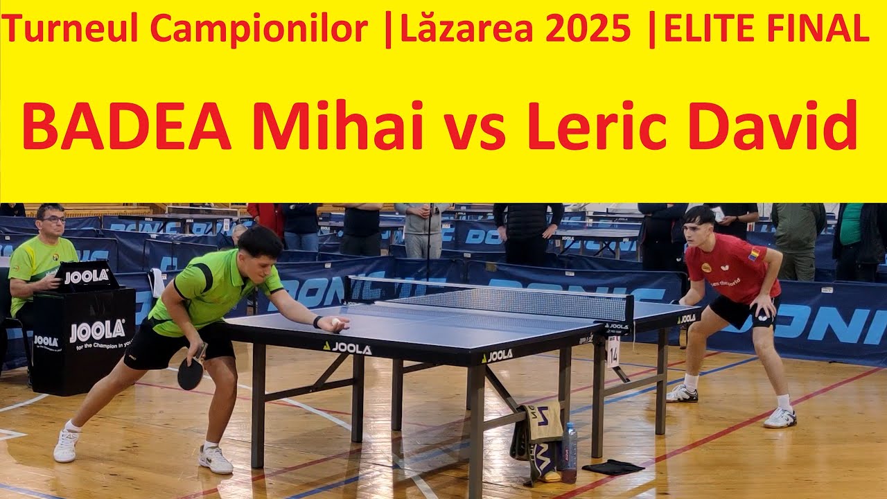Badea Mihai vs Leric David |Final Elite |TC Lazarea 2025