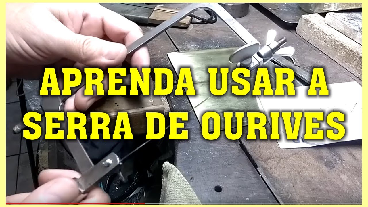Básico em serra para Ourives iniciantes