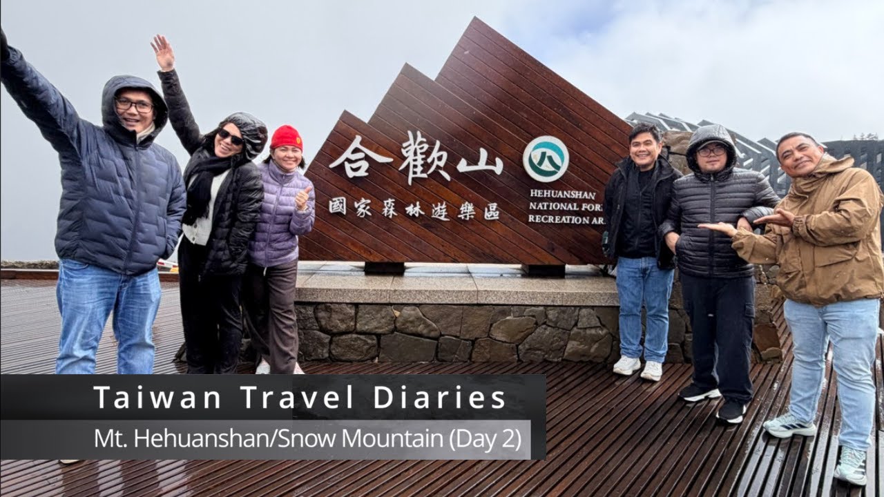 Taiwan Travel Diaries | Day 2: Chasing the Cold at Hehuanshan! ❄️⛰️ 🇹🇼