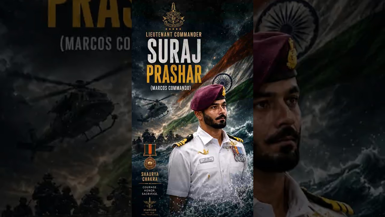 True Indian Hero: How MARCOS Commando Suraj Prashar Won the Shaurya Chakra 🎖️