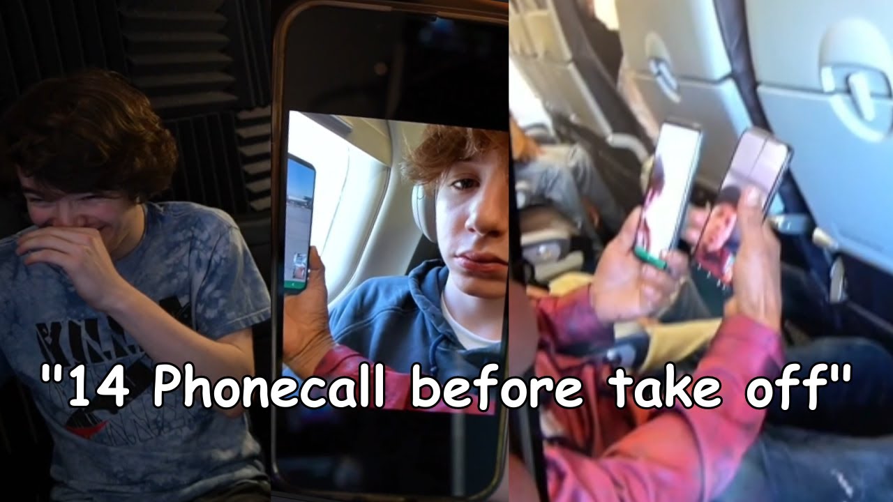 Tubbo and Piso4 sitting next to a weird person in a plane
