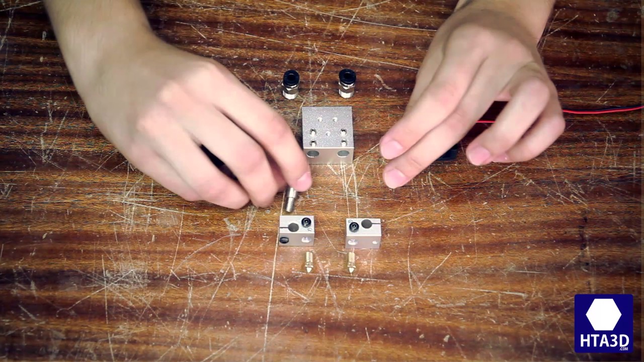 Montaje del Extrusor Dual (4/8) - HTA3D