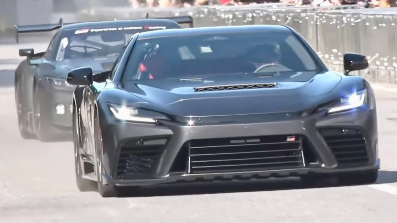Toyota GR GT и GR GT3 (2027) - Тест-драйв | Новый флагманский автомобиль GR GT