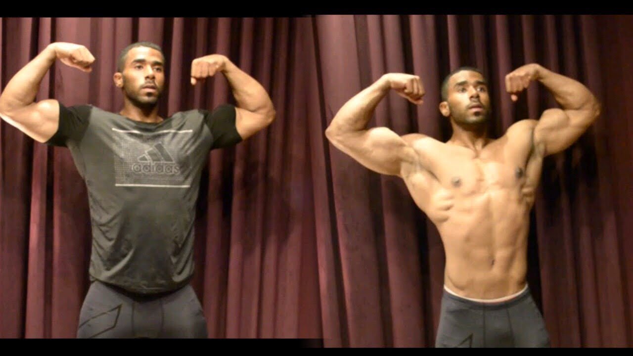 5 MINUTES OF POSING | POSING SHIRTLESS VS THE SHIRT ON!