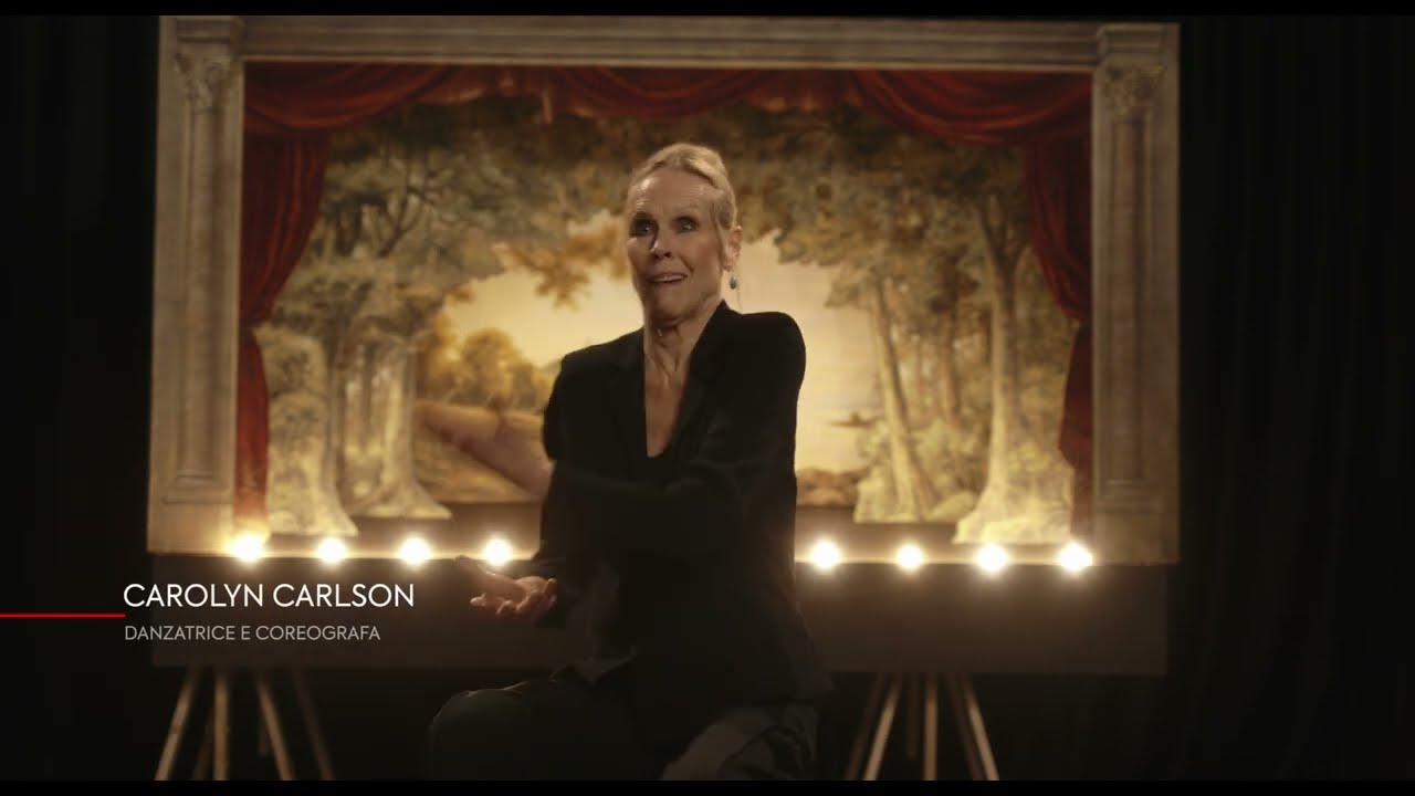 Codice Carla, di Daniele Luchetti: omaggio alla Fracci - Clip 1: la forma - Carolyn Carlson