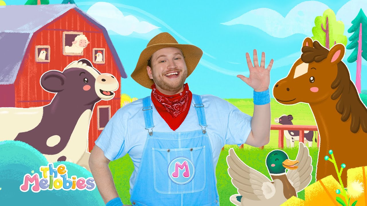 Old MacDonald Had A Farm | Treebees & Friends | #melobies #farmanimalsong #oldmacdonaldhadafarm