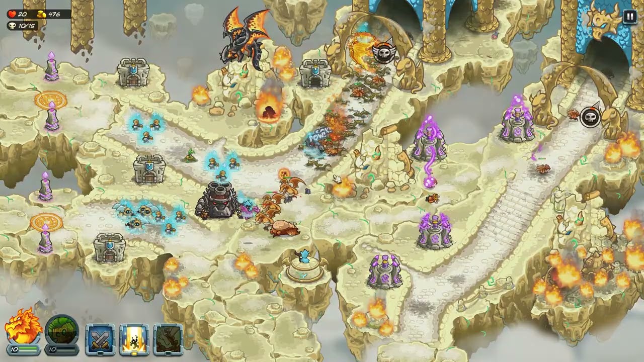 Kingdom Rush Alliance WARDEN FORTRESS [impossible] [campaign]