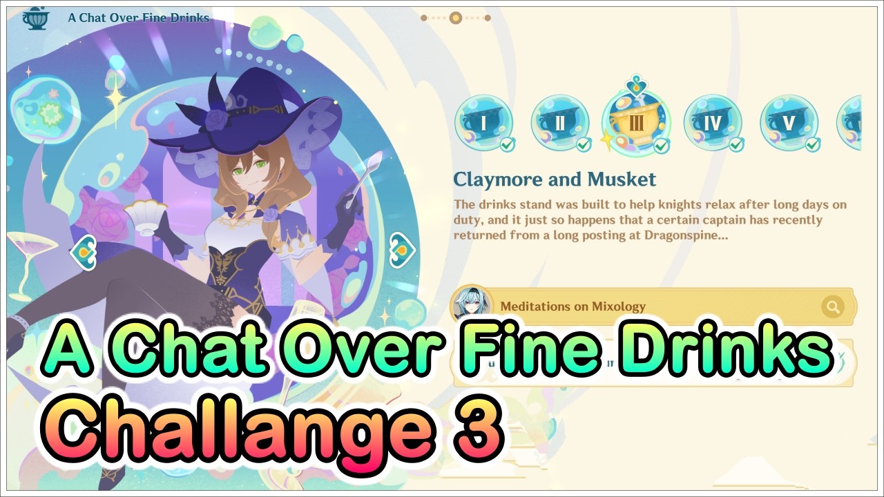 A Chat Over Fine Drinks Challange 3 - Homeward, He Who Caught the Wind Event