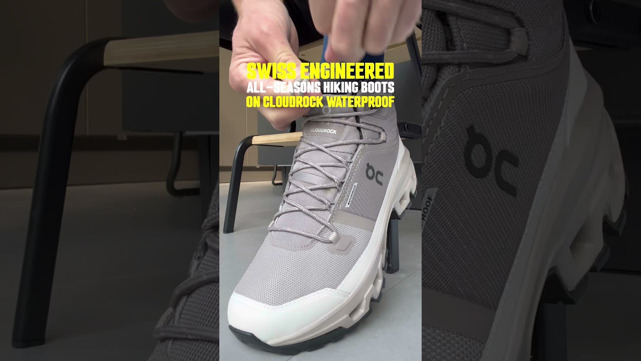 O N  C L O U D R O C K  W A T E R P R O O F  #onrunning #hikingboots #hillwalking #hikinggear