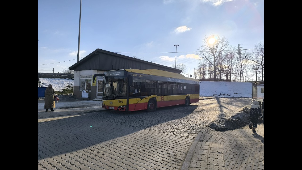 Solaris Urbino 12 IV Generacji CNG linia 516 kier. Żerań FSO