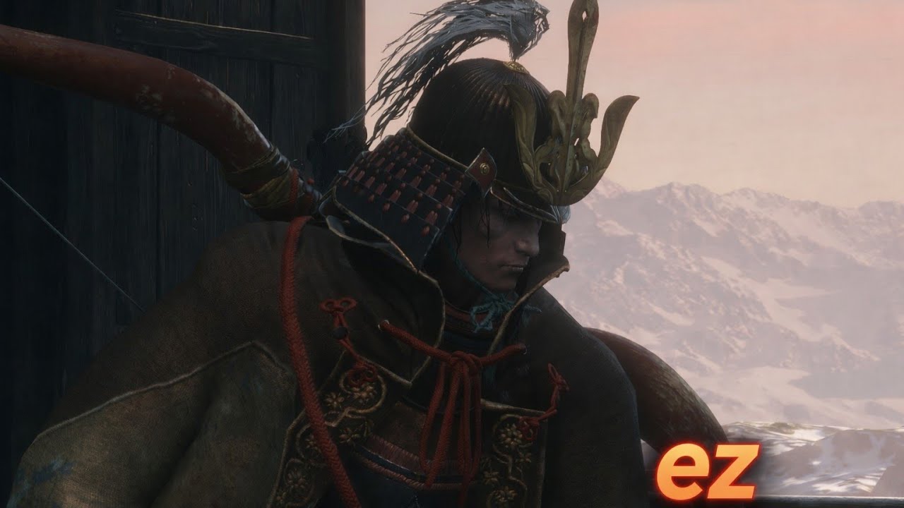 Genichiro Ashina Boss Fight (No Prosthetic Tools used)