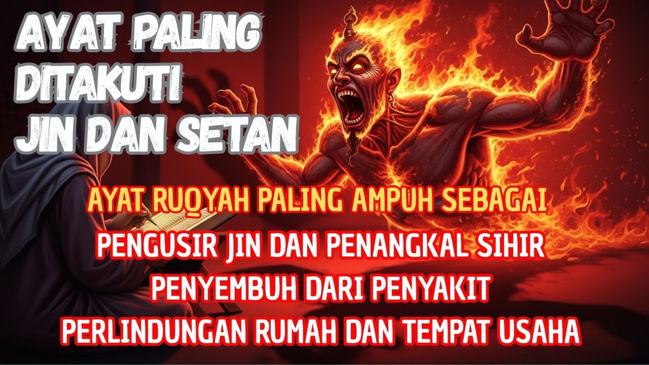 RUQYAH RUMAH | PENGUSIR JIN, SETAN & SIHIR , PENENANG HATI / PIKIRAN, PEMBUKA PINTU REZEKI
