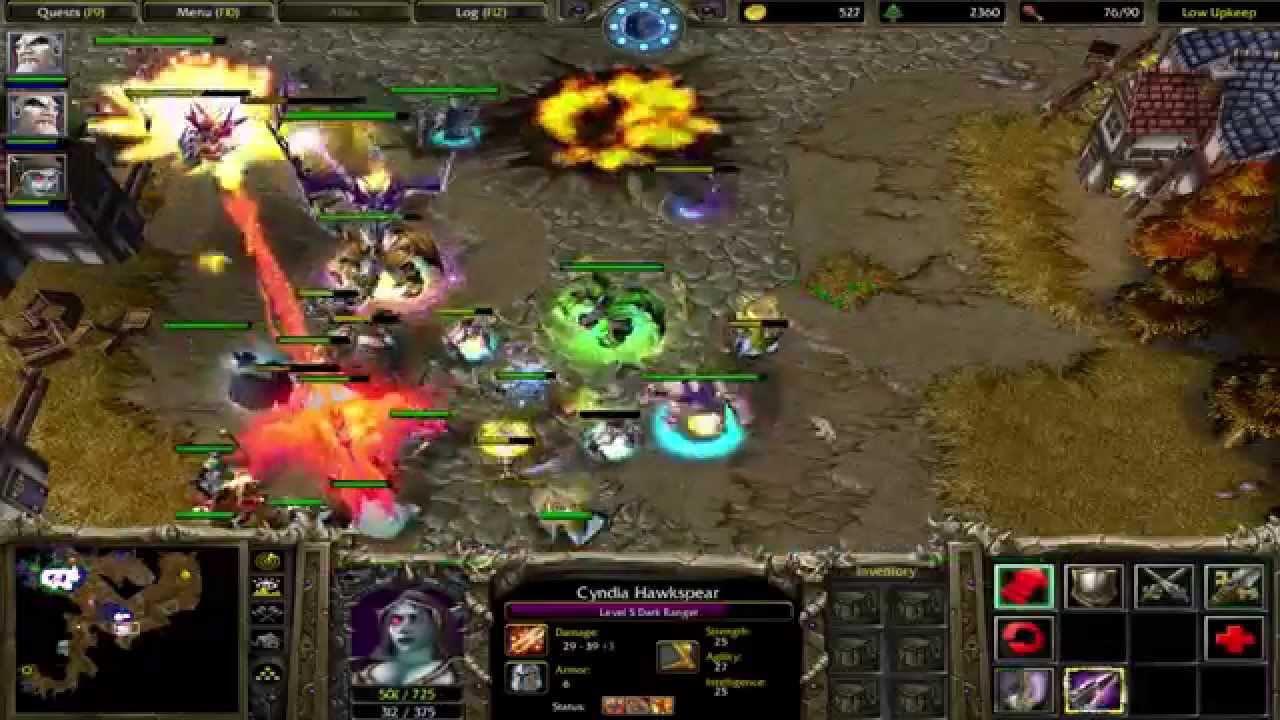 Warcraft 3 Custom Campaign Resurrection of the Scourge Chapter Seven: Disobeying Orders Hard