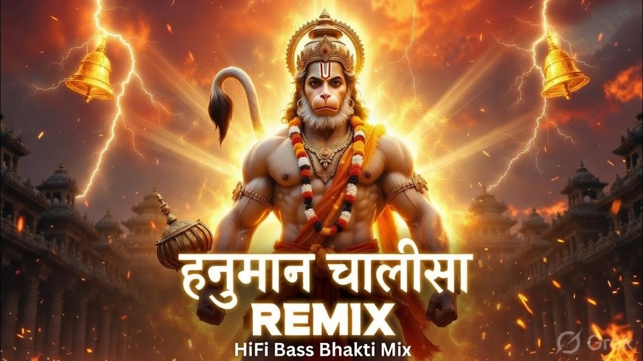 हनुमान चालीसा Remix 🔥 | HiFi Bass Bhakti Mix | Powerful Hanuman Bhajan 2026 🔥