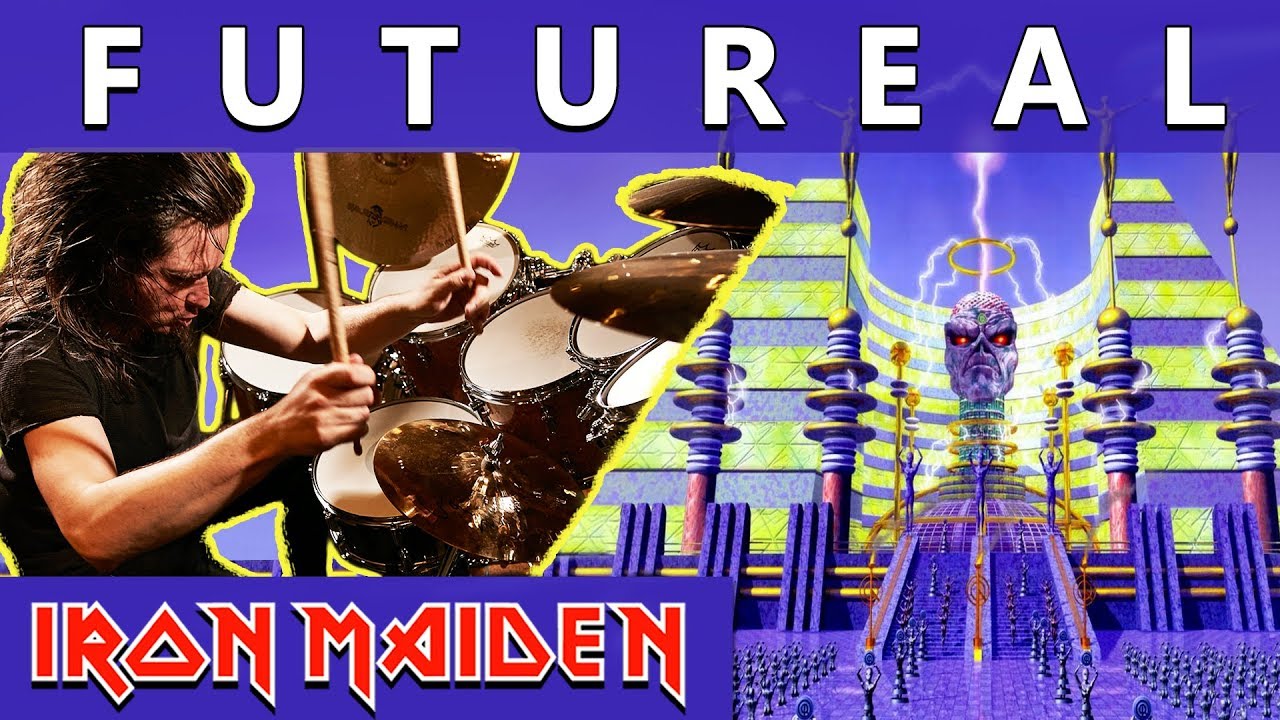 IRON MAIDEN - Futureal - Drum Cover - (Best Of The 'B' Sides) #63