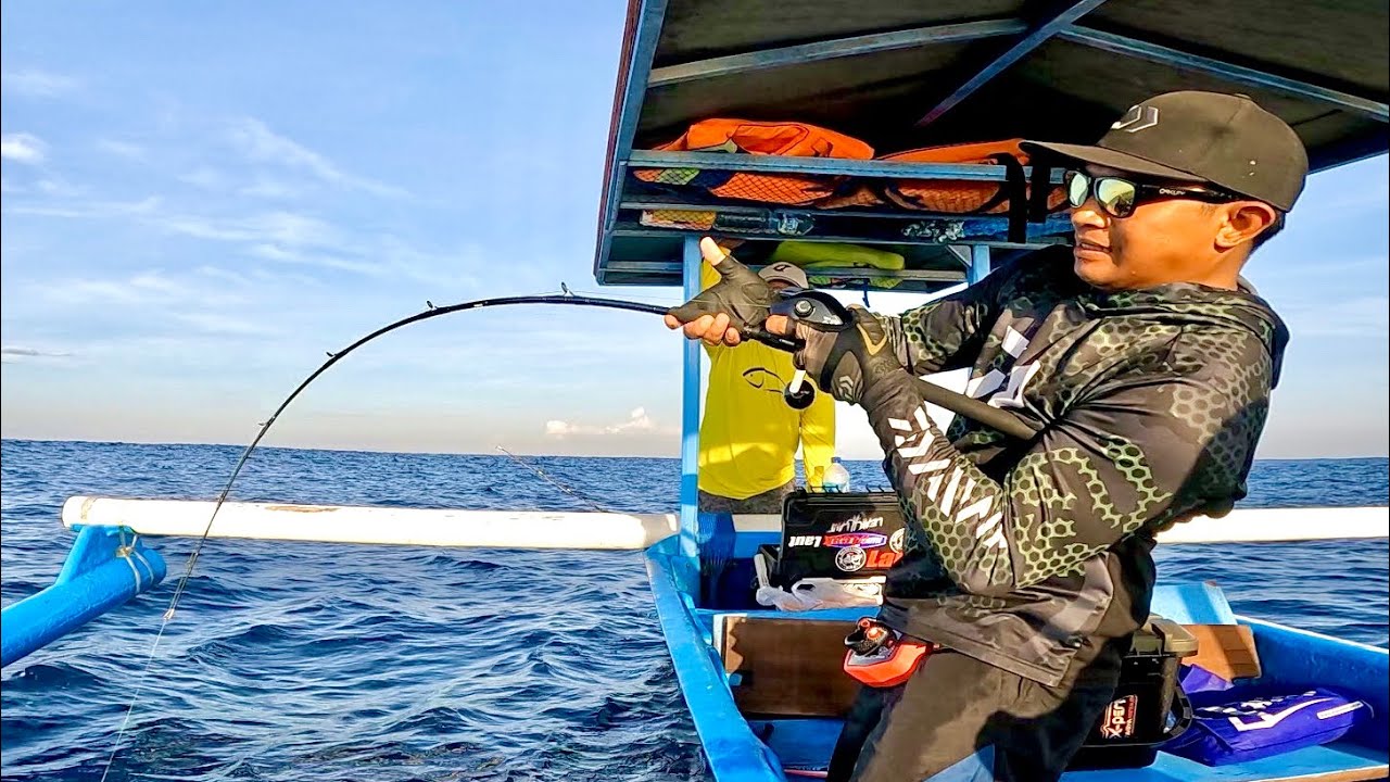REEL BARU LANGSUNG AMIS !!! REEL ELECTRIC JIGGING DAIWA SEABORG G300J LANGSUNG DAPAT IKAN TARGET !!!