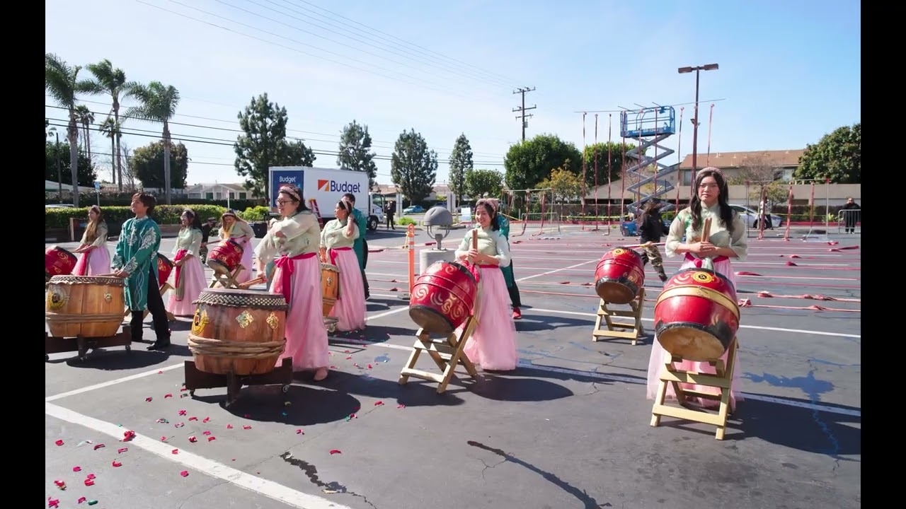 Drum Performance Tet Lunar New Year 02-18-2026 ProCare Pharmacy AMD Medical Plaza DAO Medical Group