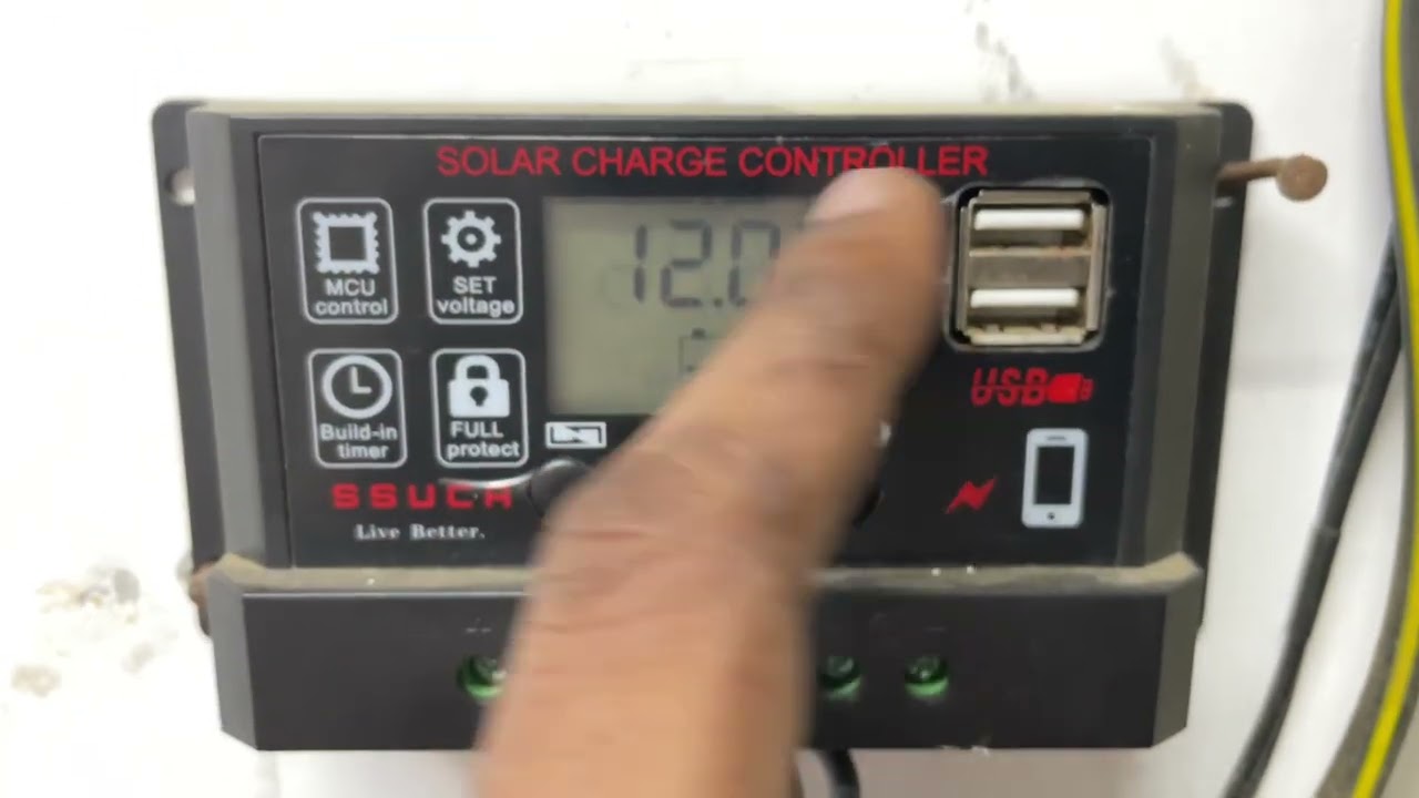 How to Use Solar Charge Controller without battery || Connecting Solar Panel to Charge Controller